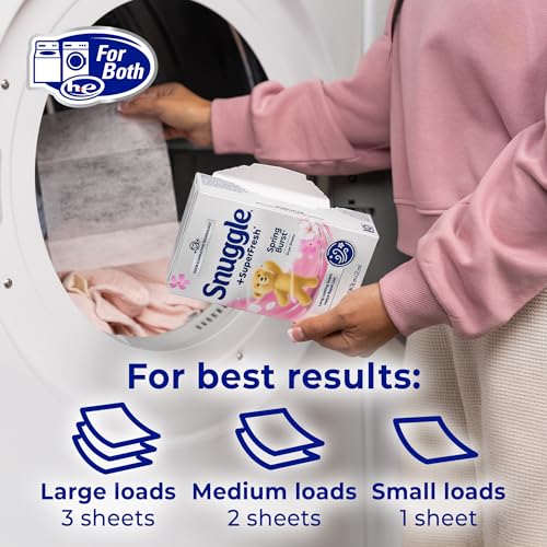 Snuggle Lavender / 200 Count (Pack of 1) / Spring Burst Dryer Sheets