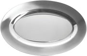 HUBERT Oval Serving Tray -13 3/4"L x 9"W