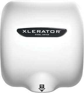 Excel Dryer 602161A 110-120V 11.3-12.2A 1.1N Xlerator W Hand Dryer White