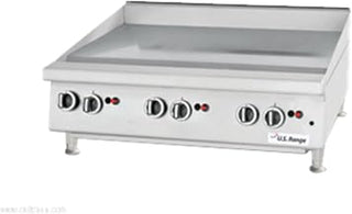 Garland UTGG36-GT36M Heavy Duty Countertop Gas Griddle with 37-7/8"W x 23"D Cooking Surface & Thermostatic Controls
