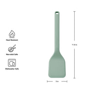 Short Turner by KitchenAid – 11.8-Inch, Plastic, Cardamom, Model KHA015OHCDA