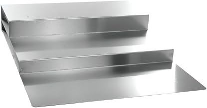 HUBERT Deli Riser 3-Step Stainless Steel - 30"L x 24"W x 5"H