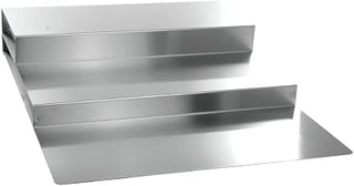 HUBERT Deli Riser 3-Step Stainless Steel - 30"L x 24"W x 5"H