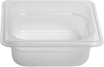 Cambro 1/6 Size Translucent Polypropylene Food Pan - 2 1/2"D