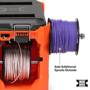 KLEIN TOOLS Wire Spool Dispenser / Orange / 120.0 pounds Tool Bags