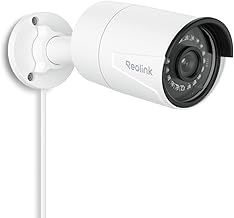 REOLINK 5MP PoE Security Camera RLC-510A, 100ft IR Night Vision | Smart Detection, Time-Lapse, 100ft IR Night Vision, Work with Smart Home, Support 512GB SD Card, Surveillance Outdoor Indoor