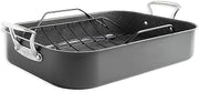 Nordic Ware Verde Extra Large Ceramic Nonstick Turkey Roaster with Rack