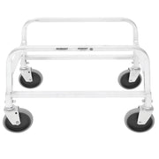 Lug Dolly Aluminum - 25" L x 16 3/4 W x 18 13/20 H by HUBERT – Aluminum, Silver, Model CA261