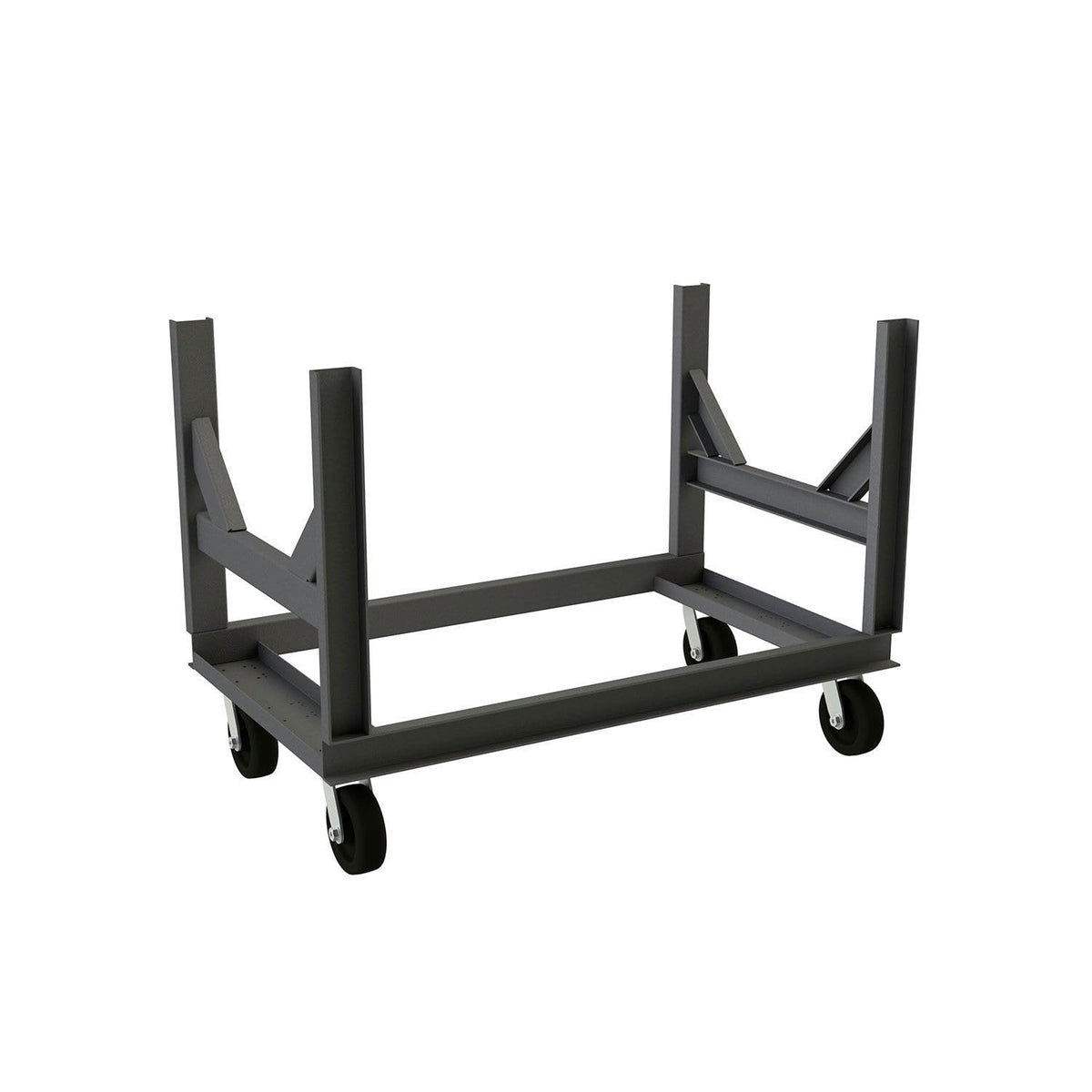 Bar Cradle Truck by Durham – Alloy Steel, Gray, Model BCTE-2848-4K-95
