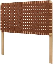 Furnifact Leather Full Headboard with Durable Texture, Stylish Design, Easy Installation, Comfortable Support for Bedroom Decor