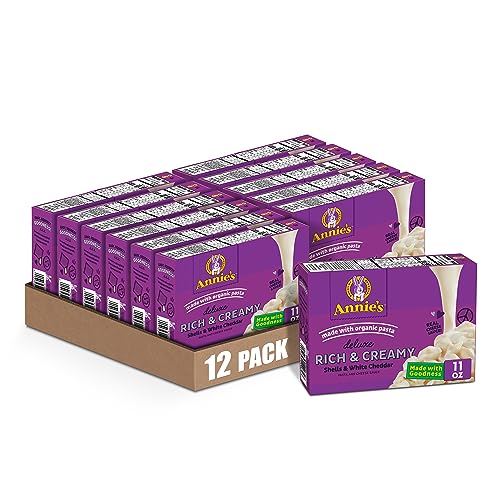 Annie's Homegrown White Cheddar / 11 Ounce (Pack of 12) / Natural Macaroni & Cheese