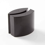 American Metalcraft SPDB11 Satin Black Stainless Steel Salt & Pepper Set, 4-Ounces