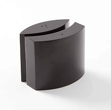 American Metalcraft SPDB11 Satin Black Stainless Steel Salt & Pepper Set, 4-Ounces