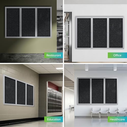 Ghent 48" x 96" / Confetti / Modern Bulletin Boards