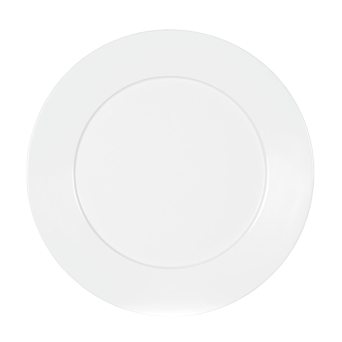 11" Round Melamine Dinner Plate by CAL-MIL – 11 inch, Melamine, White, Model 22446-11-15