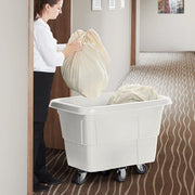 Commercial Cube Truck – 8 Cubic Foot, 500 lb Capacity, White, 39L x 27W x 24H inches
