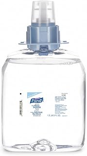 PURELL Advanced Hand Sanitizer Foam, 1200 mL Foam Hand Sanitizer Refill for PURELL FMX-12 Push-Style Dispenser (Pack of 3) - 5192-03,Clear