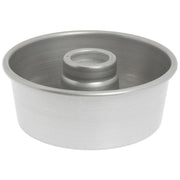Bundy Chicago Metallic Aluminum Angel Food Cake Pan with AMERICOAT® Glaze - 7 1/2"Dia x 3 1/16"D by Chicago Metallic Bakeware – 7.5 inches, Aluminum, Multicolor, Model 46535