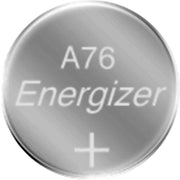 LR44/A76 Alkaline Batteries by Energizer – Alkaline, Silver, Model E300141400