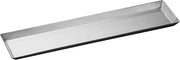 Winco 14 1/8" x 3 1/2" Stainless Steel Serving Tray