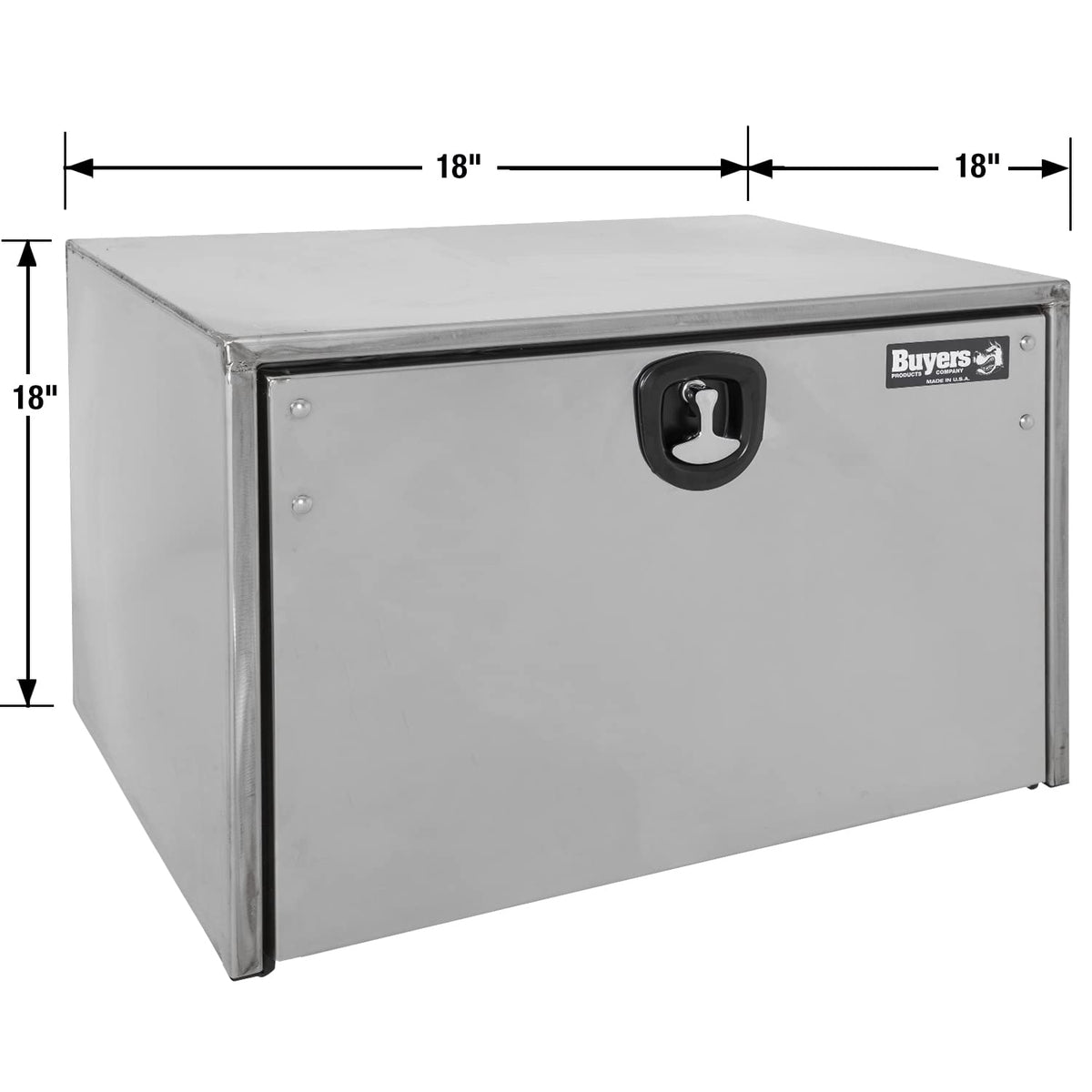 Buyers Products Company 1 / 18x18x18 inches / Silver Truck Bed Toolboxes