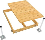Standard Stationary Dock with Wood Top