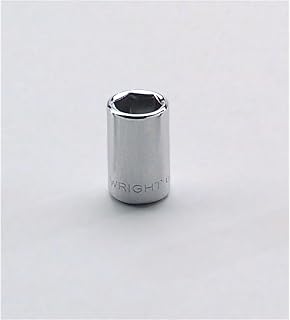 Wright Tool 20-09MM 1/4" Drive 6 Point Standard Metric Socket, 9mm