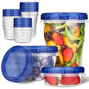 Stock Your Home 21 Count / Blue / 32.0 ounces Container Sets