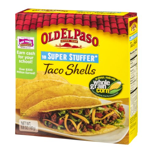 Super Stuffer Taco Shells - 10 CT by Old El Paso – 10 Count, Pack of 10