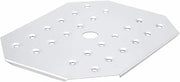 Winco Half-Size False Bottom, Stainless Steel | Consistent drainage, Foodservice, Great for Steam Tables, Buffets and Food Preparation