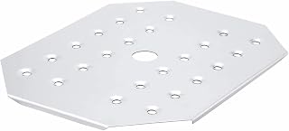 Winco Half-Size False Bottom, Stainless Steel | Consistent drainage, Foodservice, Great for Steam Tables, Buffets and Food Preparation