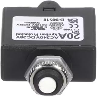 Fits Robot Coupe 20A AC240V DC28V G21 D-90518 50-60HZ Circuit Breaker