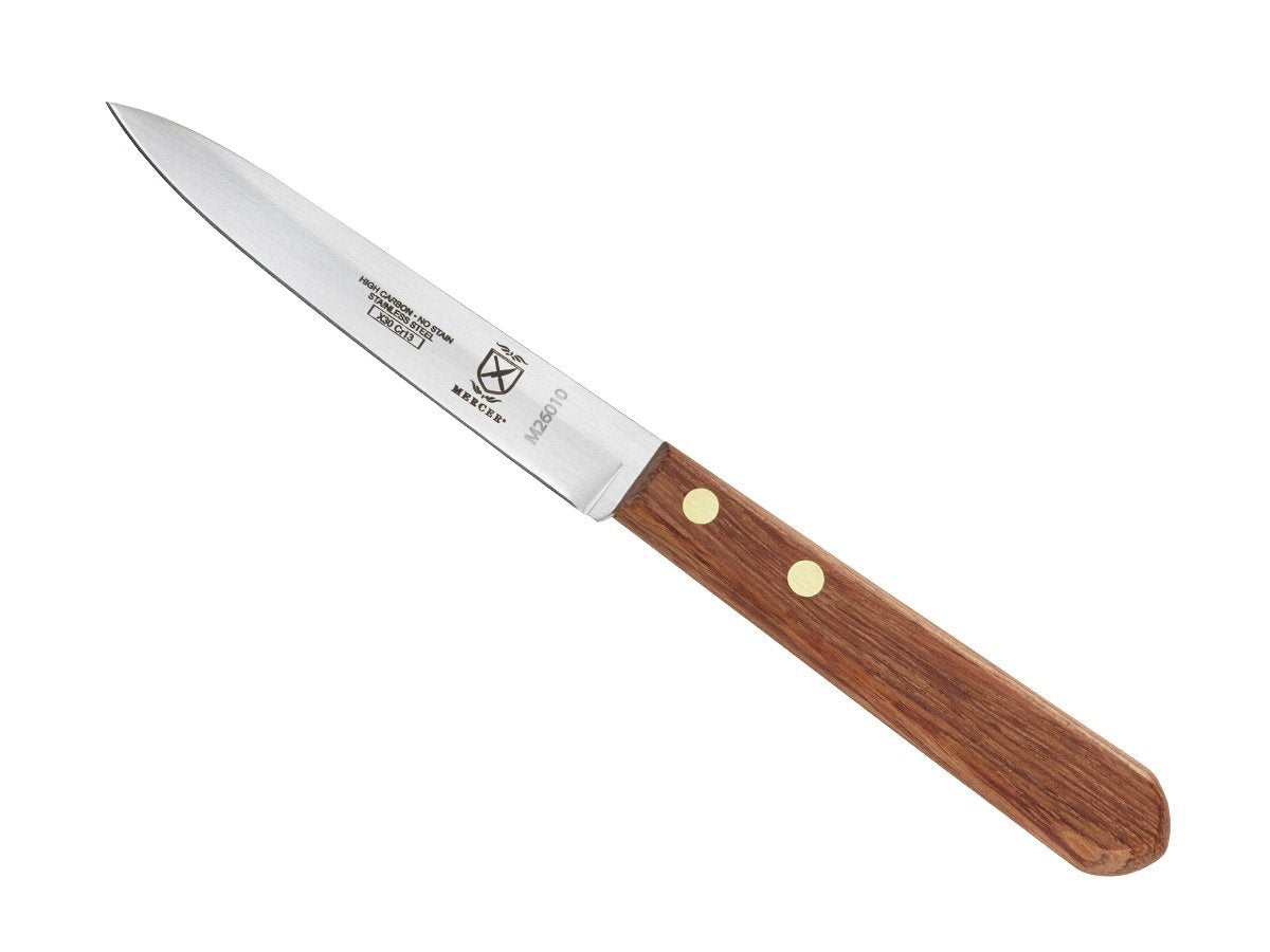Mercer Culinary 4" / Paring Knife / Wood Paring Knives