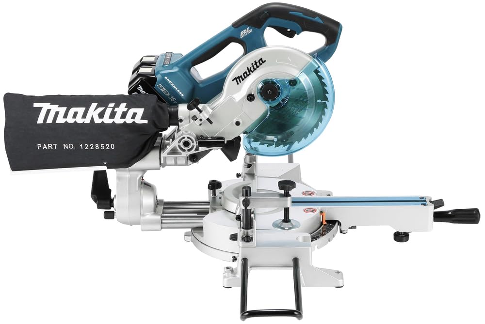 Mitre Saw by Makita – Matt Black-at37, Model DLS714NZ