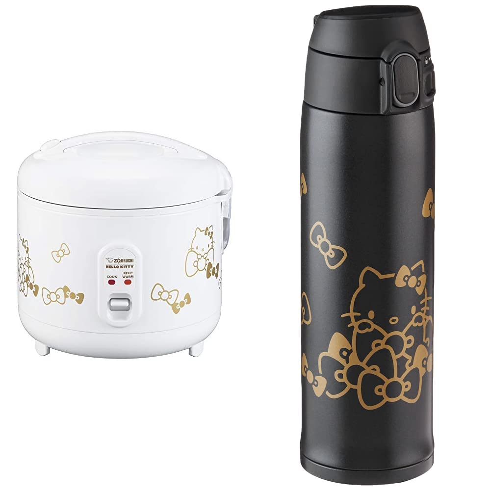 Zojirushi Hello Kitty White / 5.5-Cup / Cooker and Warmer + Mug Rice Cookers