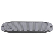 Cast Iron 11.75 x 6.25 Rectangle Tray by World Tableware – 11.8" x 6.3" x 0.5", Cast Iron, Black, Model CIS-19