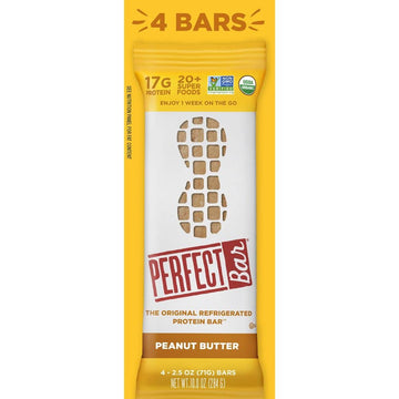 Perfect Foods Mini Protein Bar by Perfect Snacks – 1 Count (Pack of 4), Pack of 4