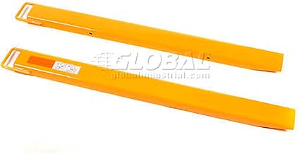Global Industrial 6"W x 72"L Forklift Fork Tine Extension - 1 Pair