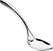 Browne Foodservice 13.5" 18/8 Stainless Steel Solid Spoon -Eclipse Collection