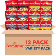 Pearl Milling Company Variety Pack Cups / 2.11 Ounce (Pack of 12) / 1 Pancakes & Waffles