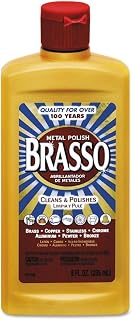 Brasso Multi-Purpose Metal Polish, 8 Ounce (Pack of 8)