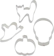 Chicago Metallic Halloween Cookie Cutter Kit, 19-Piece