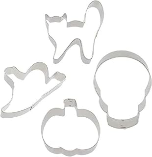 Chicago Metallic Halloween Cookie Cutter Kit, 19-Piece