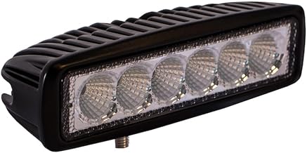 Buyers Products 1492135, 5.5 Inch LED Rectangular Flood Light, 1620 Lumen 6000K Work Light with IP67 IP69K Rating, Aluminum Housing, Surface Mount for Trucks Trailers ATVs and Equipment