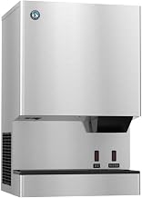 Hoshizaki Air-cooled Cubelet Ice Machine & Water Dispenser, Hands-free, Built-in Storage Bin