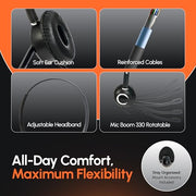 Spracht Black / Dual Ear / Single Ear Headsets