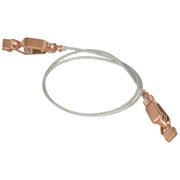 Standard Bond Wire by Wesco – 5.63"L x 5.63"W x 1.63"H, Heavy-Duty Wire, Brown, Model 272033