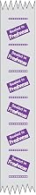 HUBERT Tamper Evident Packaging Tape for Food Containers Transparent Clear Imprinted "Sealed in Freshness" - 1"W x 500 ft