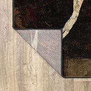 Oriental Weavers 3'3" x 1'10" (Rectangular) / Brown/ Black / Contemporary/Casual Area Rugs