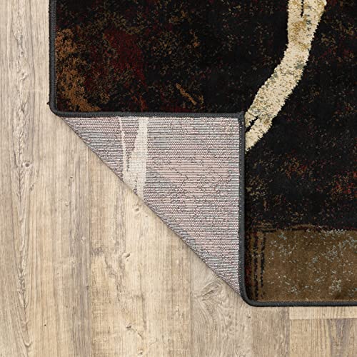 Oriental Weavers 9" x 120" (Rectangular) / Brown / Casual Area Rugs